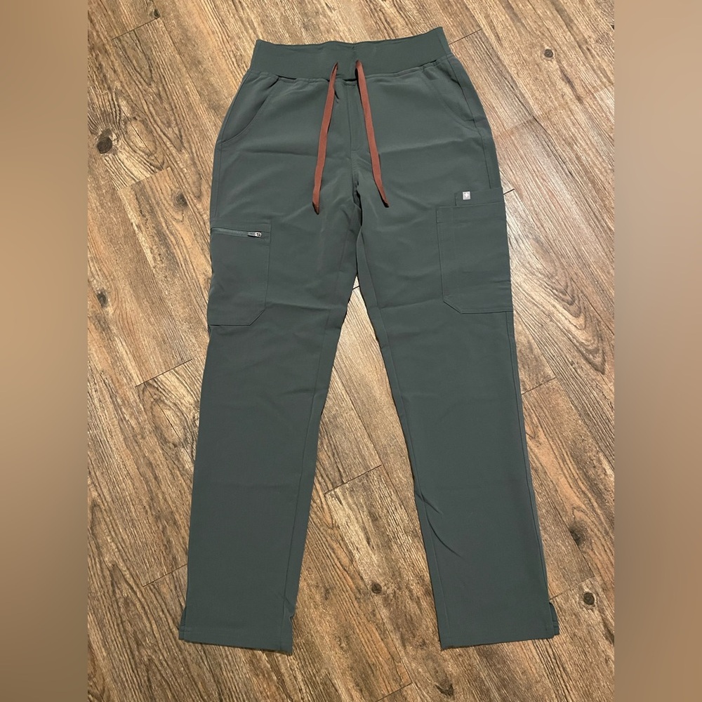 Figs S Bonsai High-Wasted Yola Skinny Scrub Pants